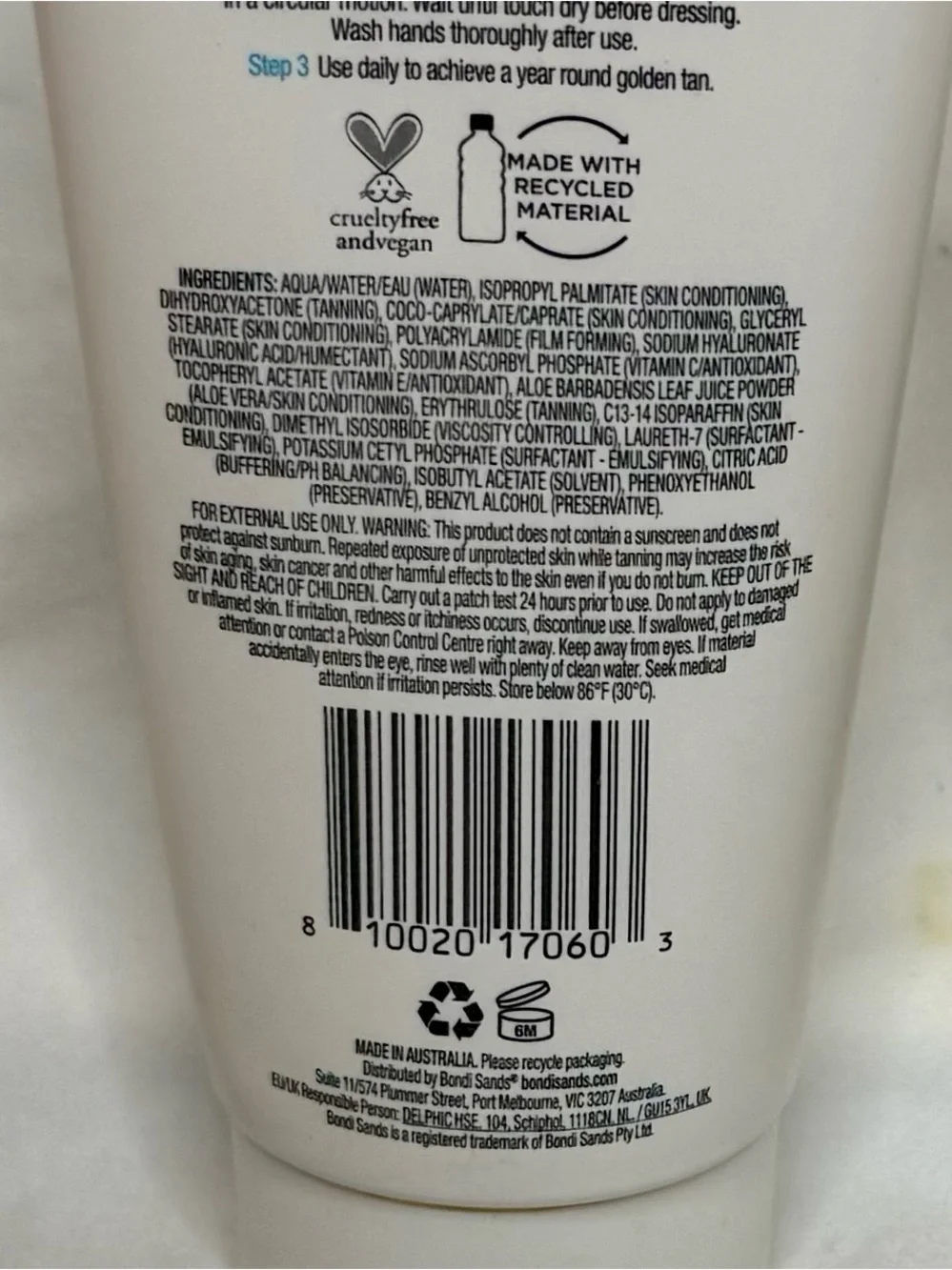 Bondi Sands Pure Gradual Tanning Lotion Duo